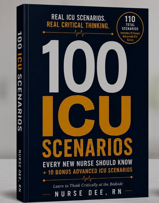 100 ICU Scenarios Every New Nurse Should Know